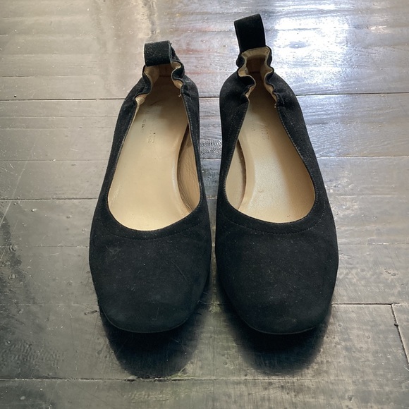 Everlane Black Italian Leather Day Heel 8 - Picture 3 of 5